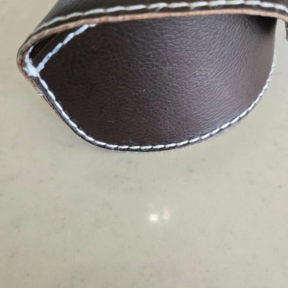 True Religion Sunglass case in Dark Brown